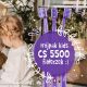 Trójpak Curaprox CS 5500 kids Fiołeczek – fioletowe szczoteczki do zębów dla dzieci
