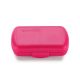 Etui Curaprox Travel Set magenta – kompaktowy zestaw do higieny jamy ustnej w podróży