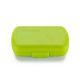 Zielone etui Curaprox Travel Set z pastą Be you arbuz do higieny jamy ustnej w podróży