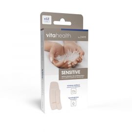 VitaHealth SENSITIVE – zestaw plastrów dla wrażliwej skóry, 12 szt.