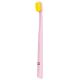 Curaprox CS 3960 super soft bladoróżowa szczoteczka do zębów z miękkim żółtym włosiem