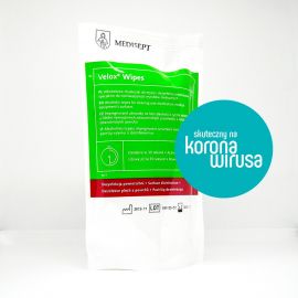 Chusteczki alkoholowe dezynfekujące powierzchnie - wkład Chusteczki alkoholowe dezynfekujące powierzchnie - wkład