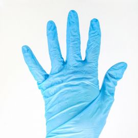 Jednorazowe rękawice nitrylowe rozmiar M