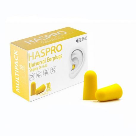 Stopery uniwersalne Haspro - Żółte - 10 par