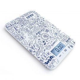 Mini waga kuchenna KERN – dokładność 1 g, 5 kg, lekka i poręczna do domu
