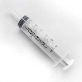 Strzykawka 3-częściowa z końcówką cewnikową, bez igły