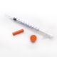 Strzykawka insulinowa U-100, 1 ml, z igłą 29G × 0,5″