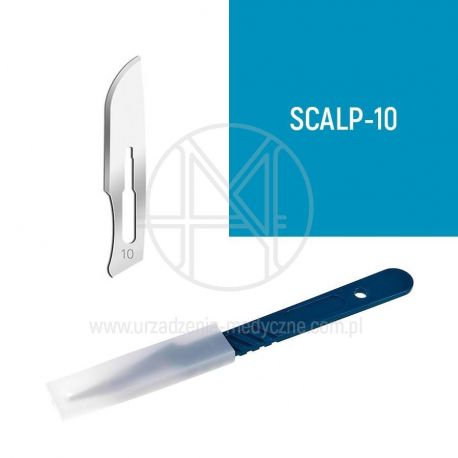 Skalpel chirurgiczny jednorazowy kompletny Romed nr 10