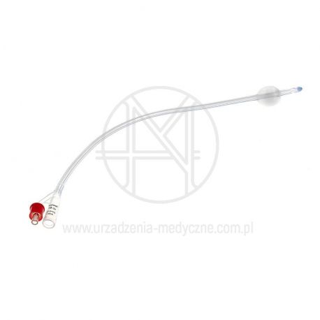 Cewnik Foleya urologiczny 2-drożny, 100% z silikonu medycznego