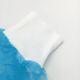 Fartuch medyczny jednorazowy z mankietami / niebieski