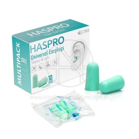 Delikatne piankowe stopery Haspro w miętowym kolorze