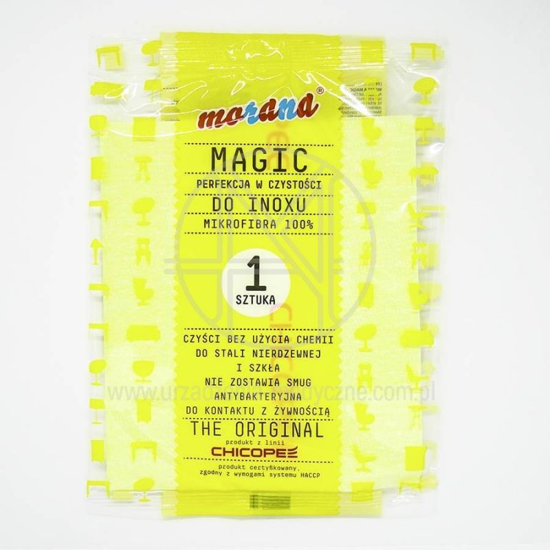 Ściereczka z mikrofibry do stali nierdzewnej – bez smug i zacieków | Morana Magic