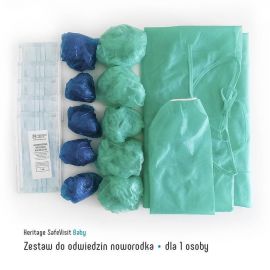 Zestaw do odwiedzin noworodka - Heritage SafeVisit Baby