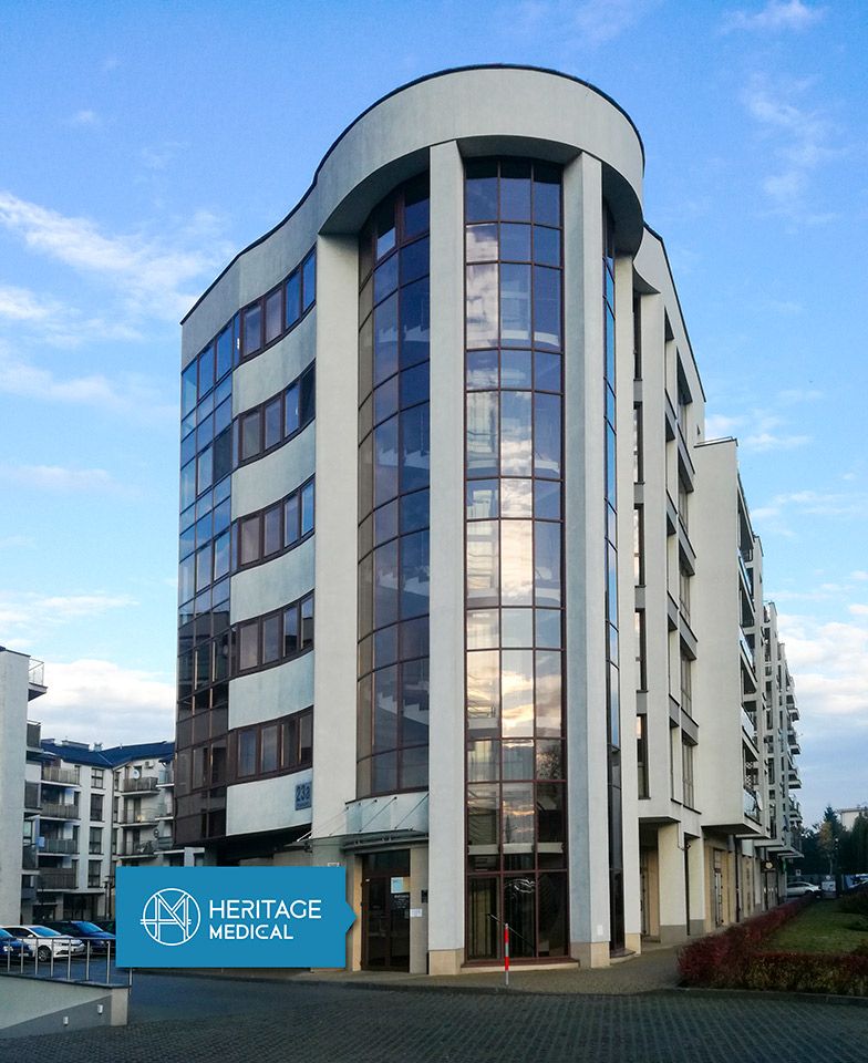 Wejście do Heritage-Medical