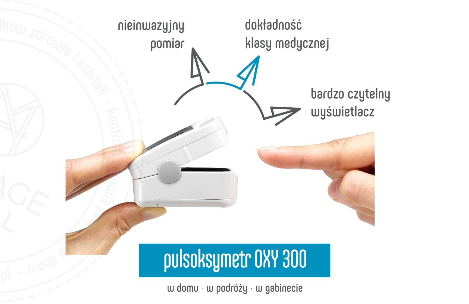 Pulsoksymetr napalcowy Microlife OXY 300