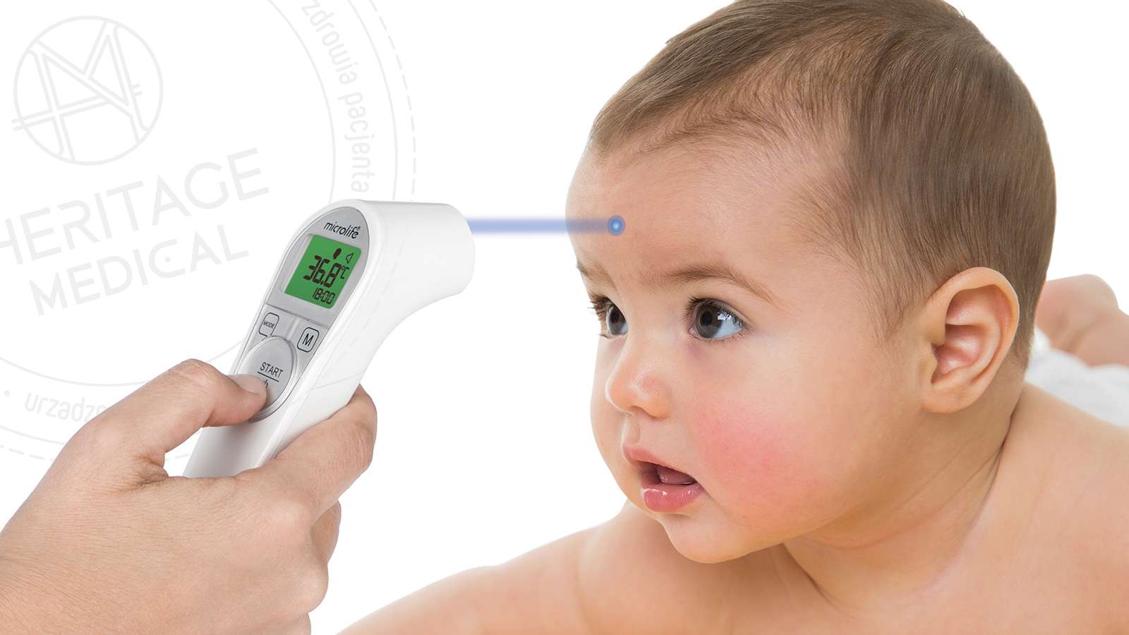 Pomiar temperatury u dziecka