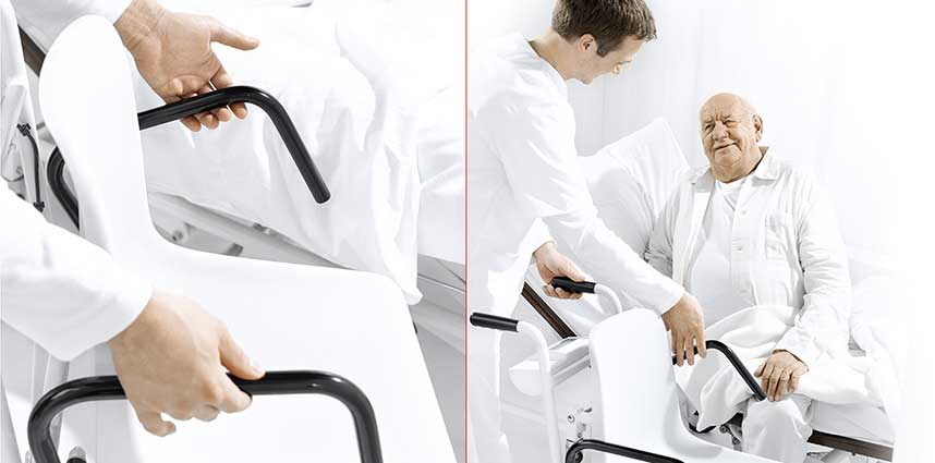 Medyczne wagi krzesełkowe do ważenia w pozycji siedzącej