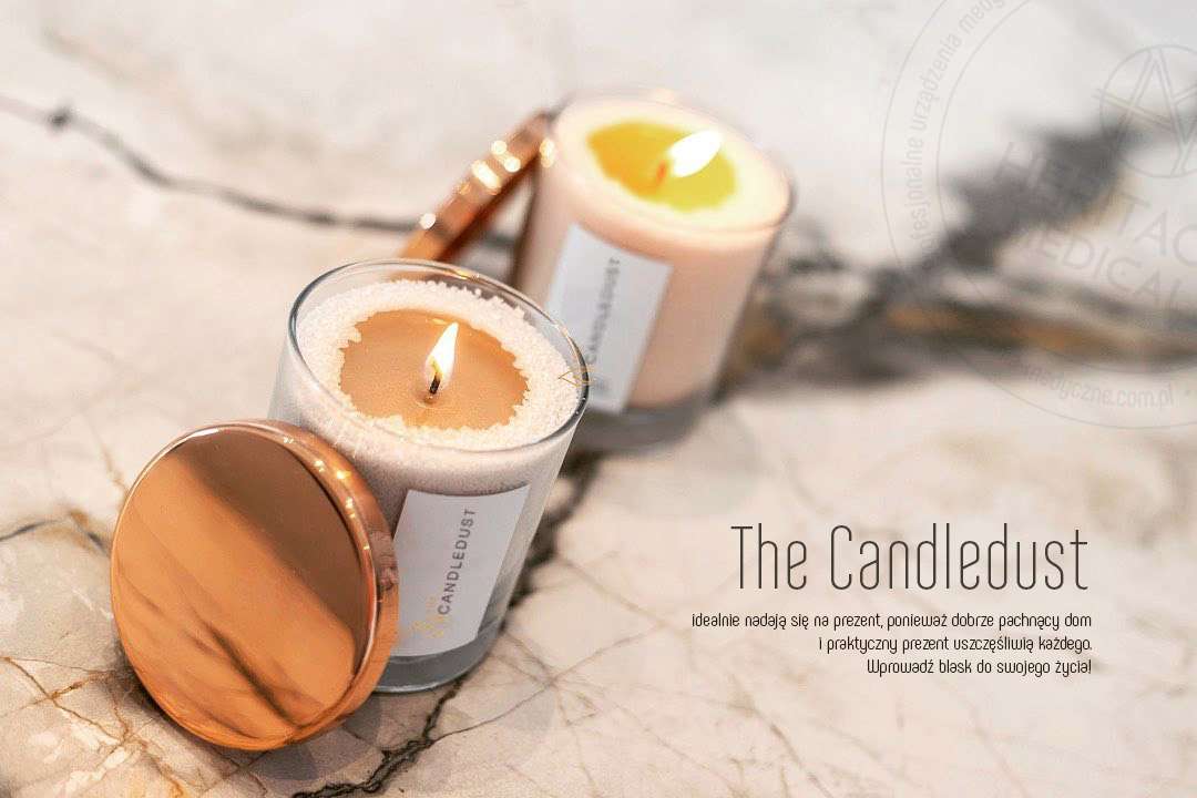 Świece proszkowe The Candledust - idealny pomysł na praktyczny prezent !