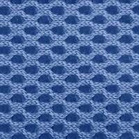 niebieski perforowana